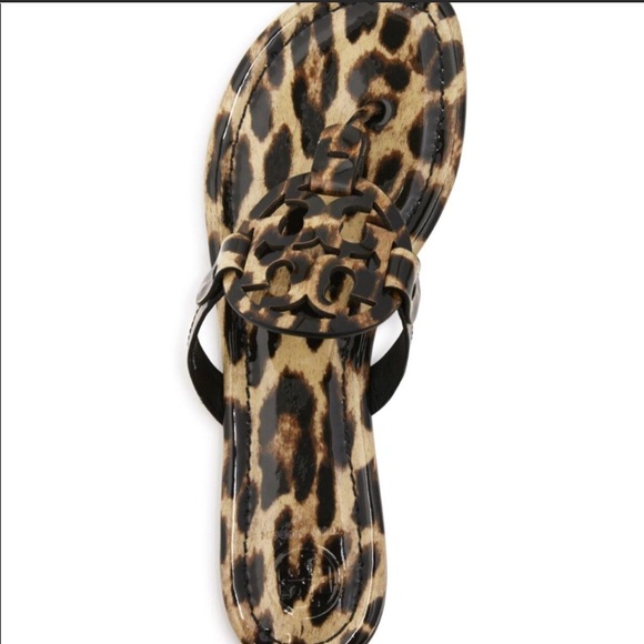Tory Burch Miller sandals, leopard print 8 - Picture 5 of 5